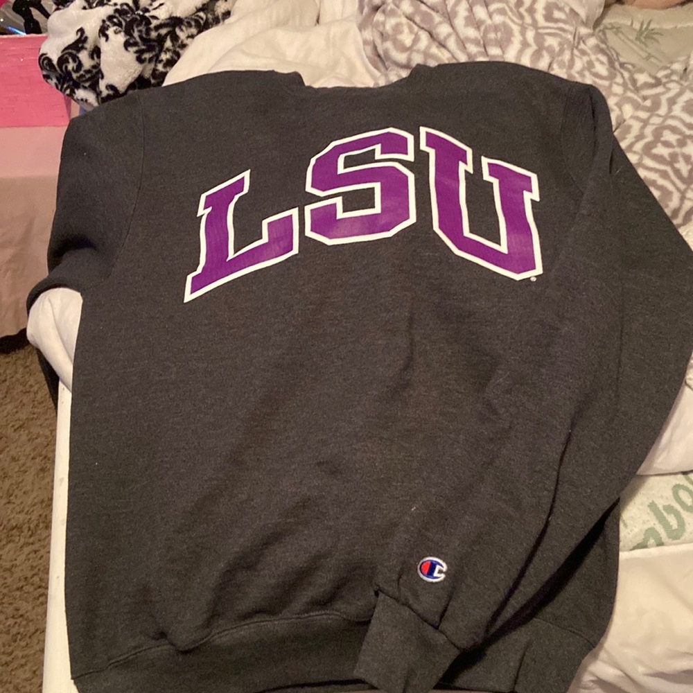LUS crewneck💜|| woren once